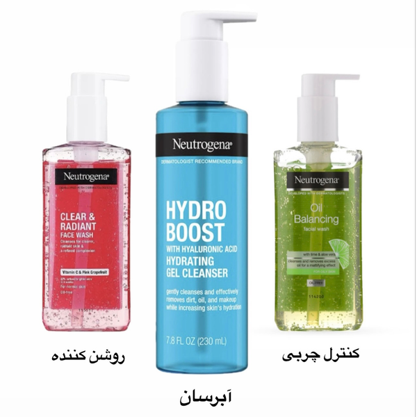 ژل شستشوی صورت Netrugena