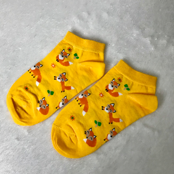 جوراب روباه زرد مچی