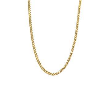 زنجیر طلا 18 عیار زنانه مریم اکرمی گلد گالری مدل تک گ