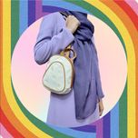 کوله پشتی دخترانه مدل کنفی کد 2001