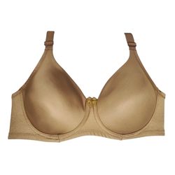 سوتین زنانه روشان کد 615 رنگ نسکافه ای