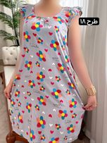 پیراهن نخی ساتینا 2042