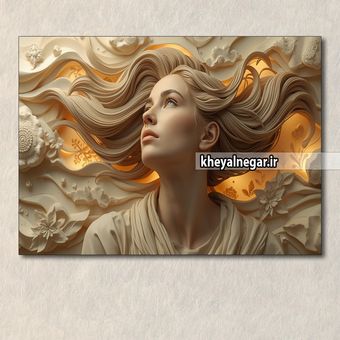 تابلو هنری منحصر به فرد مدرن _ کد C41