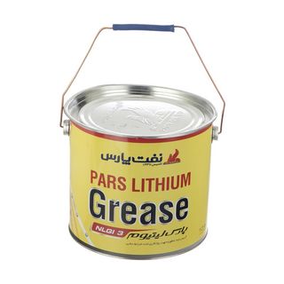 گریس نسوز نفت پارس مدل پایه لیتیوم NLGI 3 وزن 4530 گرم