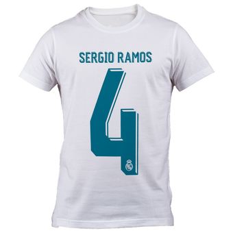 تی شرت مردانه رئال مادرید طرح راموس شماره 4 مدل B 60712*928