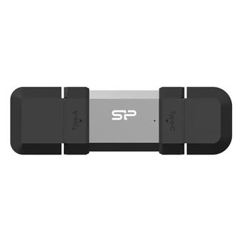 فلش مموری سیلیکون پاور USB 3.2 و Type-C مدل C51 ظرفیت 64 گیگابایت