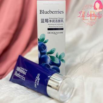 ژل شستشو صورت بلوبری بیوآکوا(bioaqua)