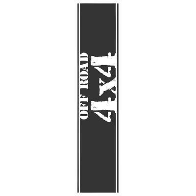 برچسب بدنه خودرو طرح 4x4 کد F2