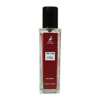 عطر جیبی الحمبرا مدل Tom Ford Lost Cherry حجم 35 میلی‌لیتر