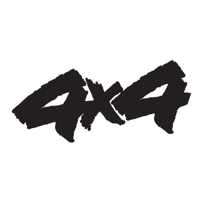 استیکر خودرو طرح 4x4*430