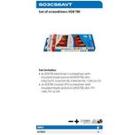 پیچ گوشتی عایق برق یونیور مدل 603CS6VDE-TBI بسته 6 عددی