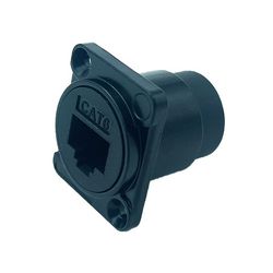 مبدل افزایش طول شبکه CAT6 پنلی گرد فلزی