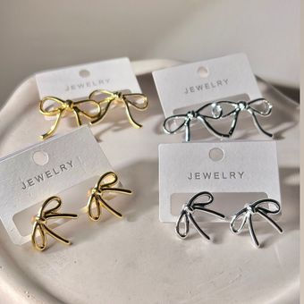 گوشواره پاپیونی