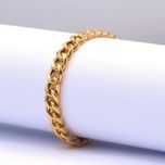 دستبند طلا 18 عیار زنانه مدل crt7