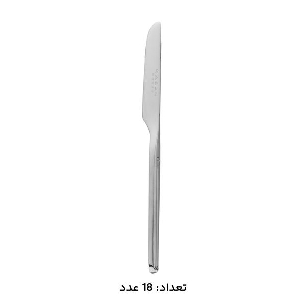 سرویس قاشق، چنگال و کارد استیل 146 پارچه 30 نفره کابان مدل 198