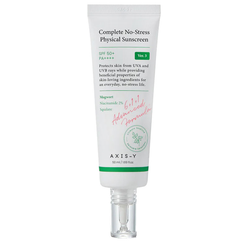 کرم ضد آفتاب بدون رنگ اکسیس وای  SPF 50 مدل Complete No Stress ‌مناسب انواع پوست‌ حجم 50 میلی‌لیتر