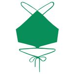 کراپتاپ زنانه مدل پشت گره ای