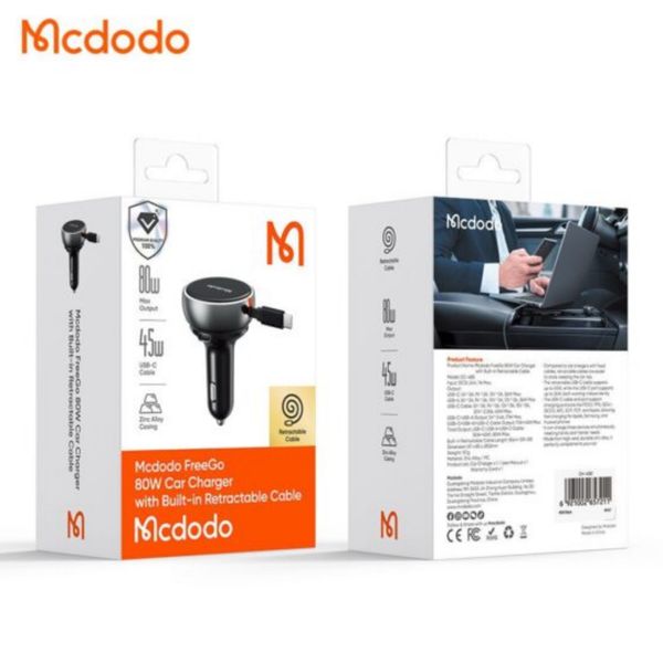 شارژر فندکی80 وات مک دودو مدل CC-4850