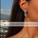 گوشواره جواهری ysl