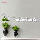 آینه پلکسی گلس دکو وسنا مدل P2006 پنج تکه