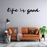 استیکر دیواری طرح life is good مجموعه 4 عددی