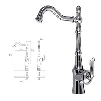 شیر آشپزخانه شودر مدل لوکا