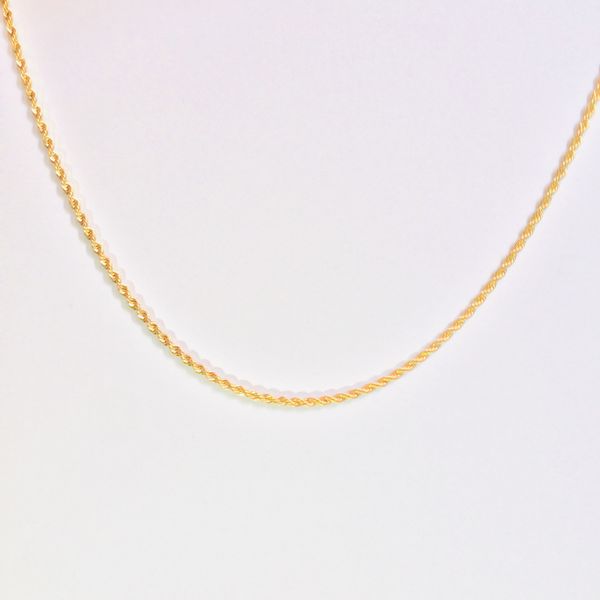 زنجیر زنانه مدل پیچی کد 125