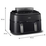 هواپز 9 لیتر فیلیپس مدل NA555/09