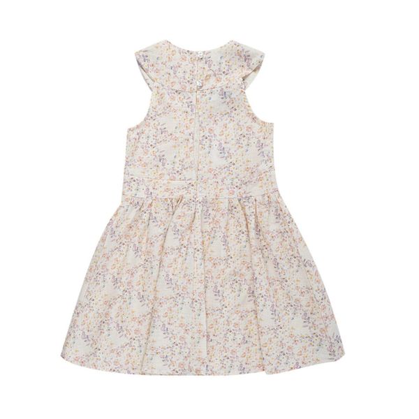 پیراهن آستین کوتاه یقه گرد دخترانه مدل MDSS-CH1805