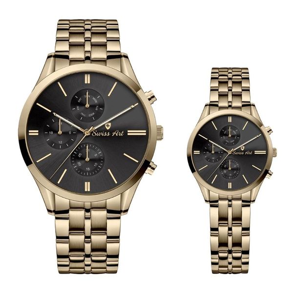 ست ساعت مچی عقربهای زنانه و مردانه سوئیس آرت مدل ANT145/14616