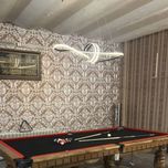 لوستر آویز شاهان تک مدل butterfly