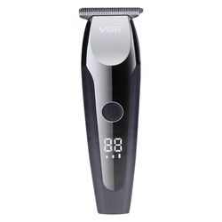 ماشین اصلاح موی صورت و بدن وی جی ار مدل V-059 با تیغه استیل ضد زنگ خودتیز شونده، باتری لیتیوم یونی با 150 دقیقه زمان استفاده، نم