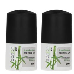 رول ضد تعریق شون مدل fresh bambo حجم 50 میلی لیتر مجوعه دو عددی*22