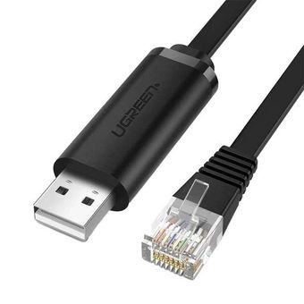 کابل کنسول تبدیل USB به RJ45 یوگرین مدل CM204-50773 طول 1.5 متر