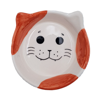 ظرف آب و غذای سرامیکی گربه پرس‌پت مدل سرامیکی (سایز متوسط) / PersPet Ceramic Cat Water & Food Bowl CM6)