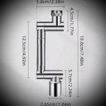 سر شیر کاهنده آب مدل 720 درجه کشویی