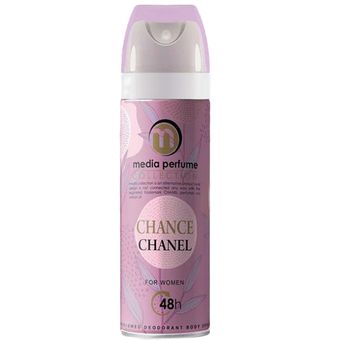 اسپری بدن زنانه مدیا مدل CHANEL CHANCE حجم 200 میلی لیتر*397