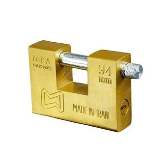 قفل کتابی طلایی نیکا مدل 94mm