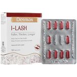کپسول آی لش I-LASH دمکس 30 عددی تقویت مو و ناخن حاوی ویتامین‌های گروه B، C، A، D و E