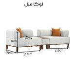 مبل راحتی 8 نفره لوکا مبل مدل ویتا