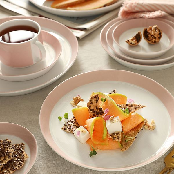 پیش دستی زی مدل فرم اس تخت کد 18 پاستل درجه عالی	بسته 6 عددی