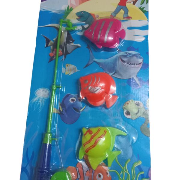 اسباب بازی مدل ست ماهیگیری مغناطیسی مجموعه 5 عددی