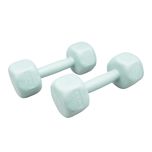 دمبل چند ضلعی وزن 2.5 کیلوگرم مدل GS-M-197496 بسته دو عددی