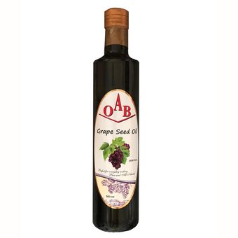 روغن مایع هسته انگور اُ آ ب - 500 میلی لیتر 