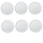 پیش دستی زی مدل فرم اس 18 سفید درجه یک بسته شش عددی