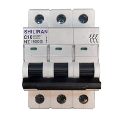 فیوز مینیاتوری سه فاز 10 آمپر شیل ایران مدل C