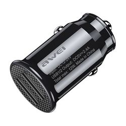 شارژر فندکی اوی مدل AWEI C826 با گارانتی شرکتی