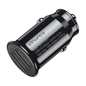 شارژر فندکی اوی مدل AWEI C826 با گارانتی شرکتی