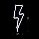 نئون فلکسی طرح رعد و برق