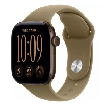 ساعت هوشمند 42 میلی‌متری اپل مدل Watch Series 12 Aluminum Case با بند سیلیکونی